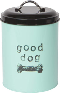 Now Designs Dog Biscuits Tin with Lid, Good Dog Design $13.09