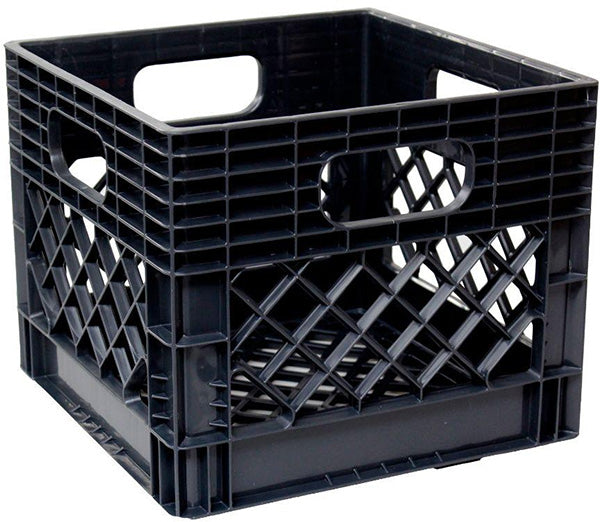 Yes, I Bought a Milk Crate for Tool and Supply Storage