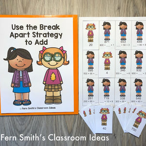 Do You Need Teaching Resources and Lessons for How to Use the Break Apart Strategy to Add?