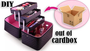 In this video DIY tutorial I show you an easy way to make a cute organizer box by own hands from scratch
