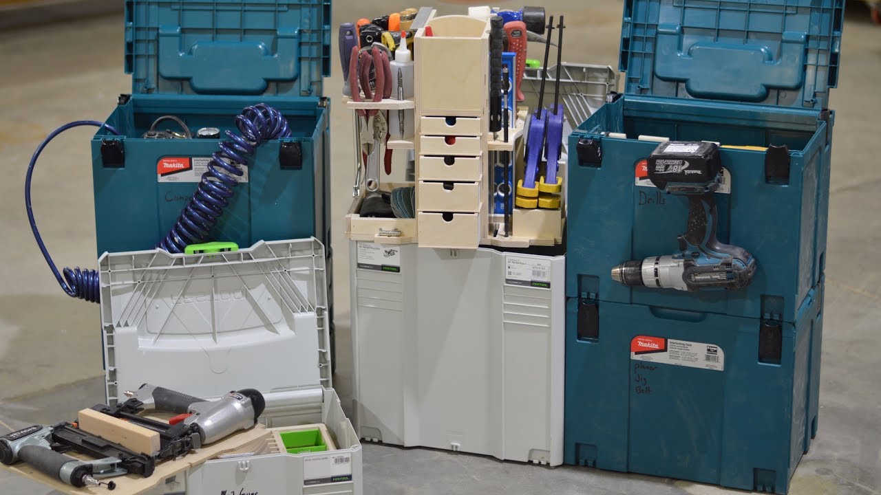 Here is how I go about organizing my carpentry / woodworking tools for on site work and installations