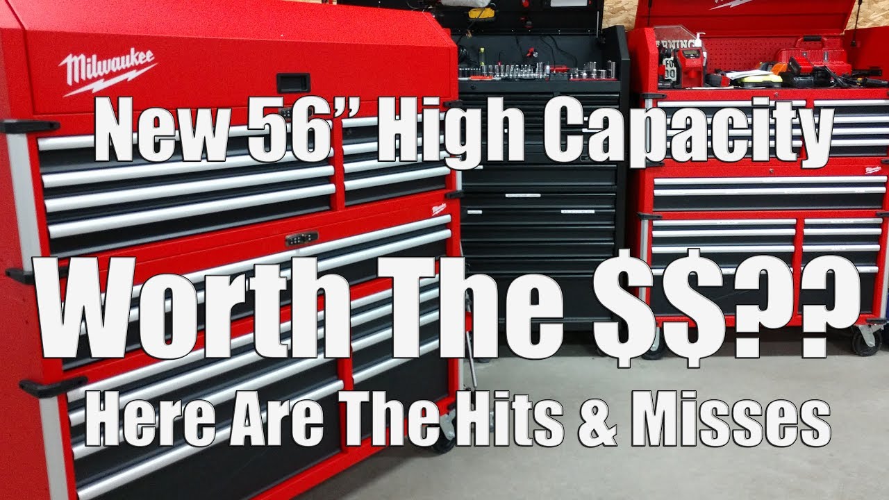 Hits & Misses on the Milwaukee High Capacity 56" 18-Drawer Tool Chest and Cabinet Combo by WorkshopAddict (2 years ago)