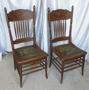 Gorgeus Pressed Back Chairs