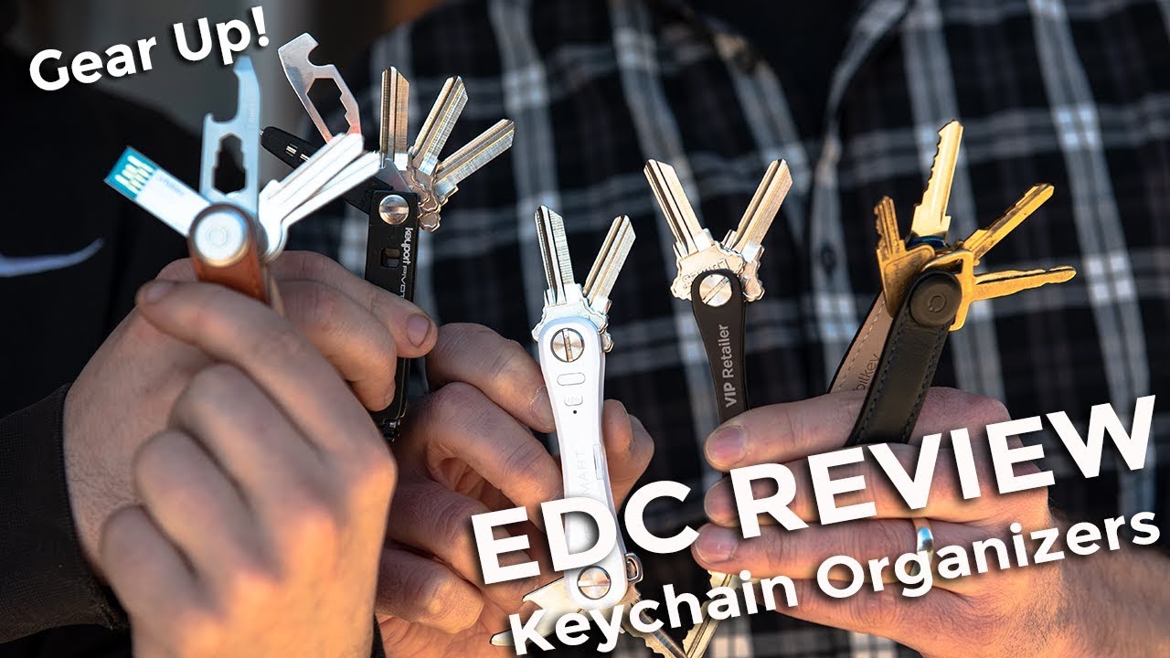 How do you carry your keys? This week, we take a look at three popular edc key organizer brands: KeySmart, Orbitkey, and Keyport