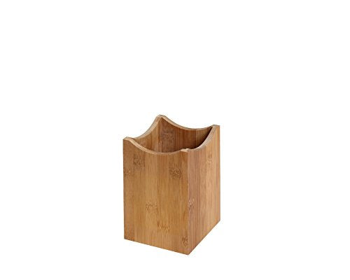 YBM HOME Bamboo Utensil Holder for Kitchen Cooking Tools, Cutlery, and Silverware 331