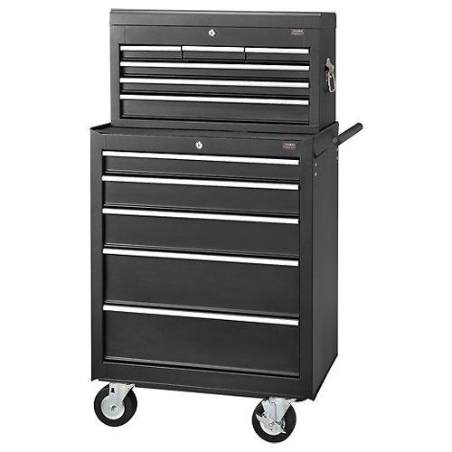 27" 5-Drawer Roller Tool Cabinet W/Ball Bearing Slides & 27" Tool Chest Combo