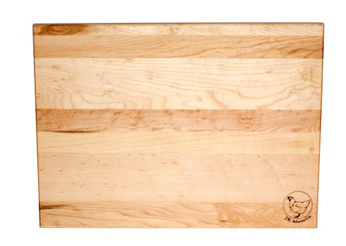 J.K. Adams 20-Inch-by-16-Inch Sugar Maple Wood Takes Two Cutting Board