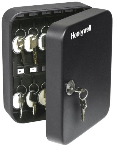 Honeywell Safes & Door Locks - 6105 Steel 24 Key Security Box, 0.07-Cubic Feet, Black