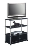 Convenience Concepts Highboy Stand for Flat Panel TV's Up to 37-Inch, Black