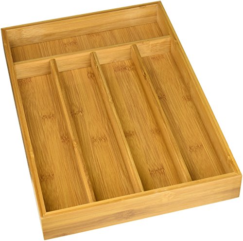 Culinary Edge 50021 CUTLERY TRAY -14.5" X 10", 14.5? x 10?, Bamboo