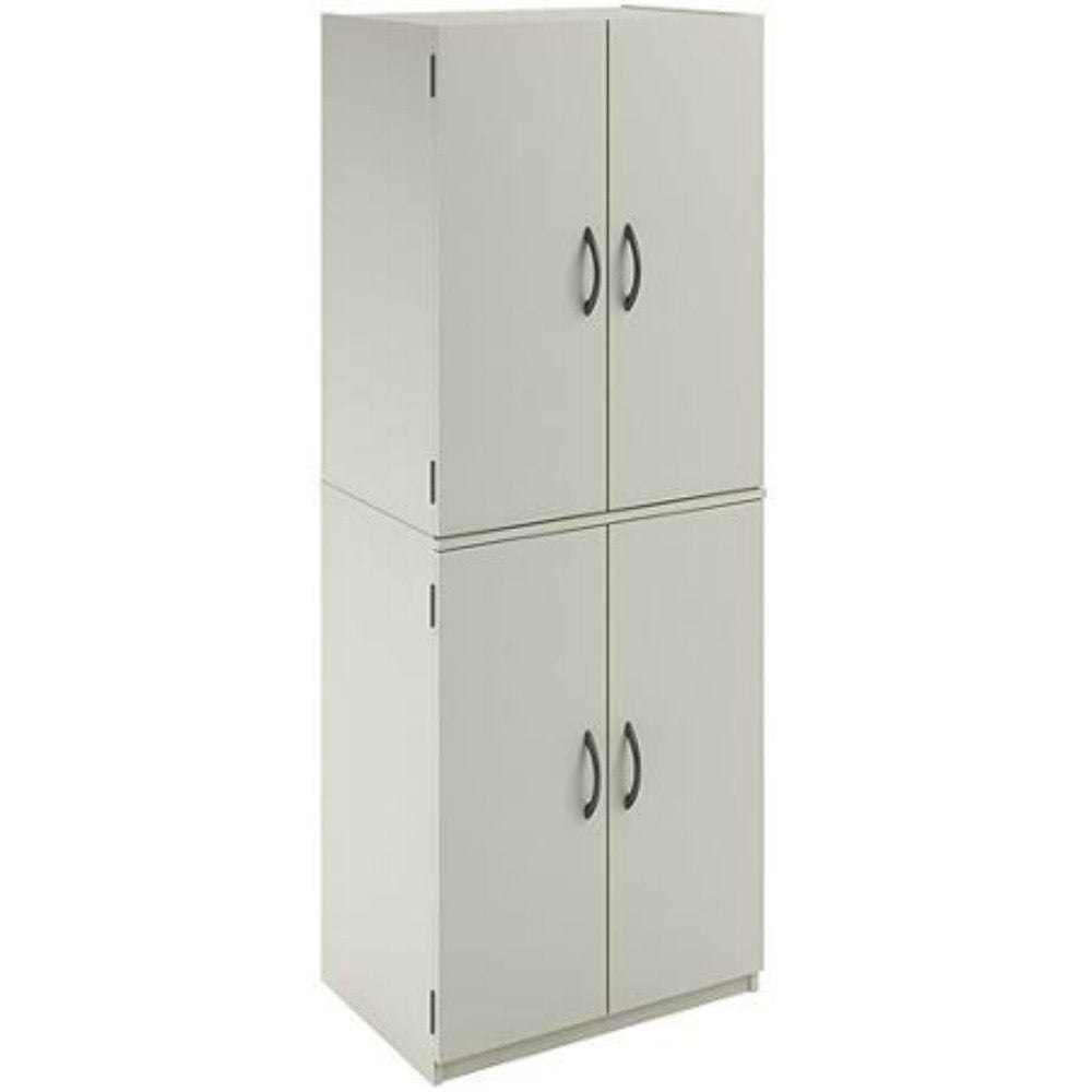 Mainstays Tall Storage Cabinet, 4 Door, (White)