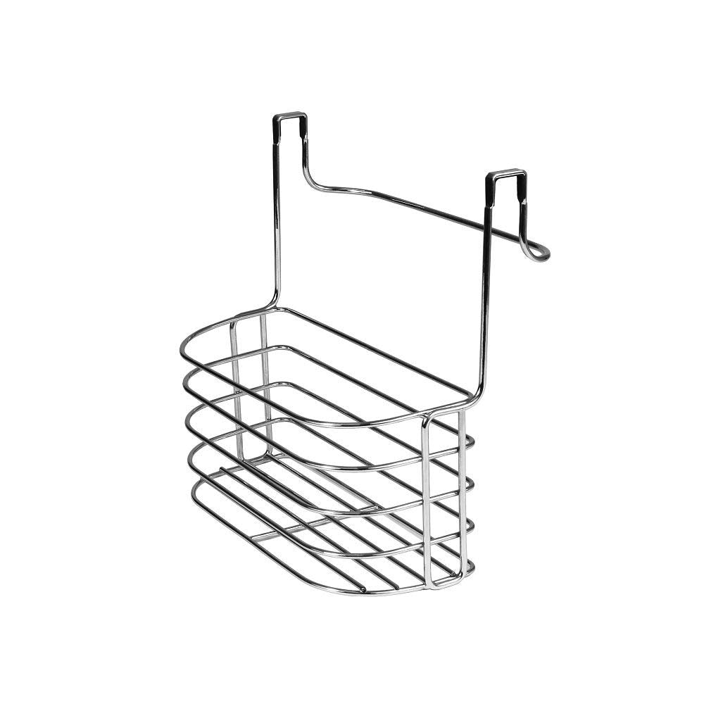 Spectrum Diversified 81270, Duo Over-the-Cabinet Towel Bar and Medium Basket, Chrome