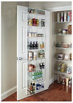 Door Spice Wall Mount Storage Kitchen Shelf Pantry Holder Rack Cabinet Organizer