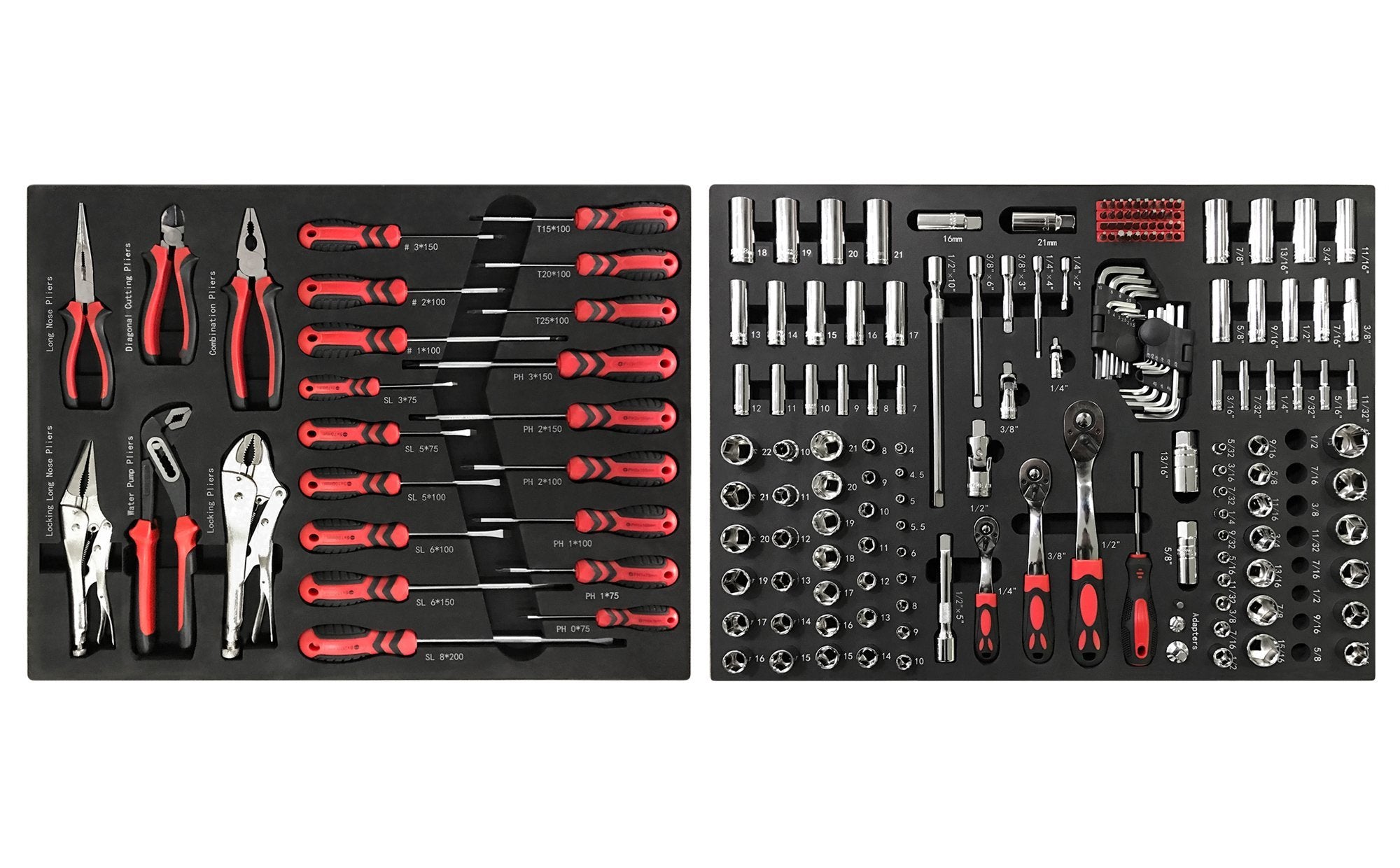Pro 3.0/Performance Plus 2.0 Socket, Screwdriver and Plier Tray