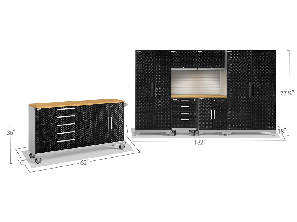 Performance 2.0 Series 8 Piece Cabinet Set