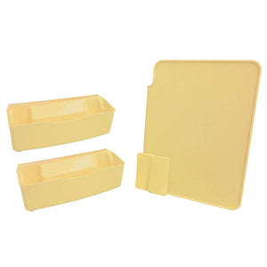 Performance Cutting Board Counter Catcher Dishwasher Safe Home Kitchen Tools Set, Buttercup
