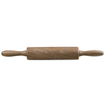 Rusticity Wood Rolling Pin Ideal for Baking Needs - Used by Bakers & Cooks for Pasta, Cookie Dough, Pastry, Bakery, Pizza, Fondant, Chapati | Acacia Wood | Handmade | (18 X2 in)