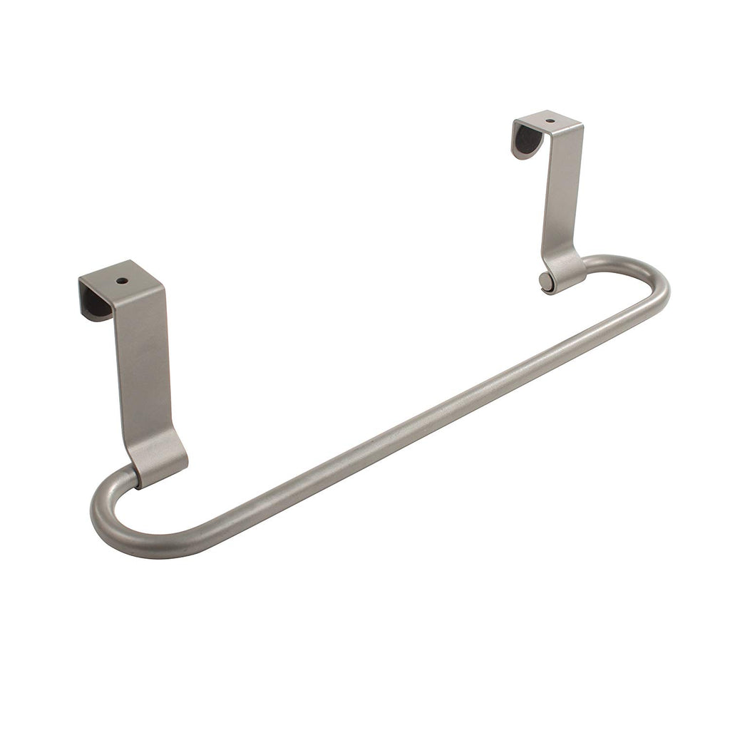 Spectrum Diversified 04877 Euro Over-The-Cabinet Towel Bar, Satin Nickel