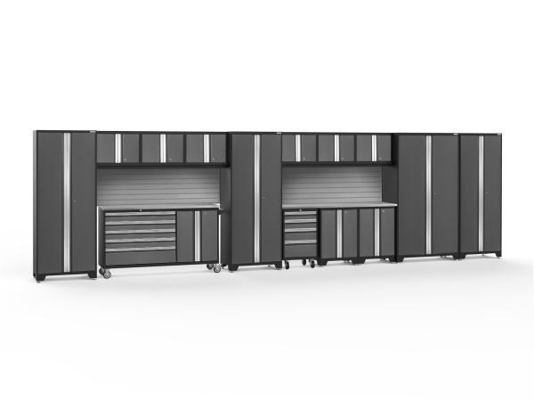 NewAge Bold 3.0 Grey 15 Piece Set w/Stainless Steel Worktop